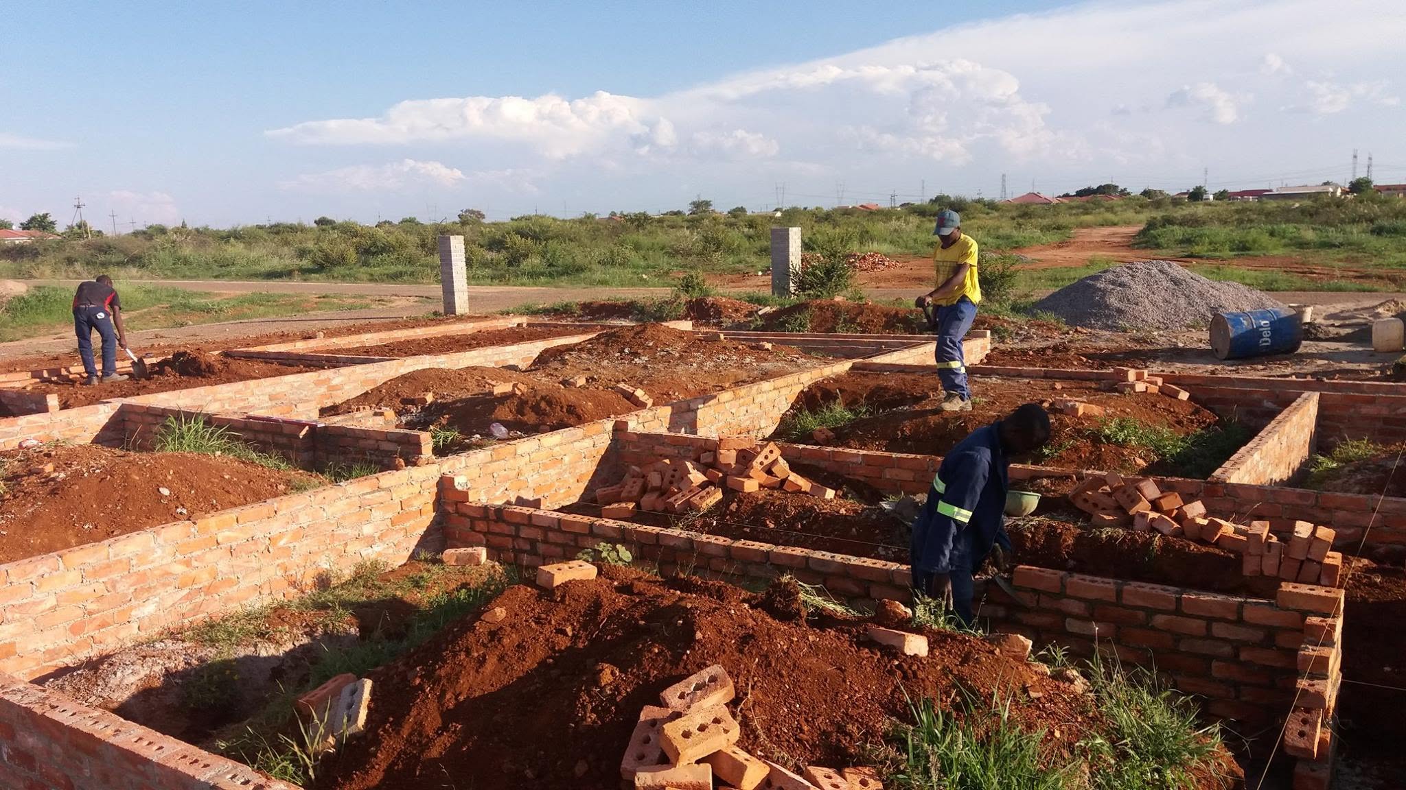 Foundation Footing Trench Masonry